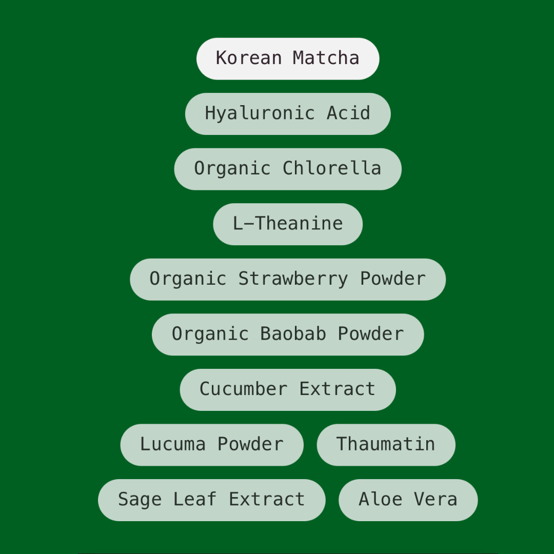 To Glow Greens TWOFOLD